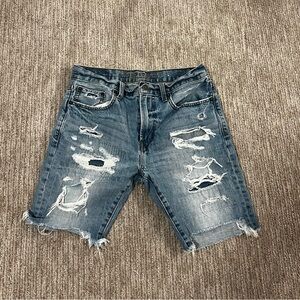 American Eagle Distressed Jean Shorts